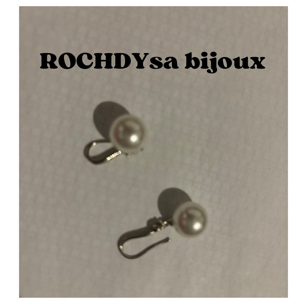 Boucles d'oreilles perles pour femmes